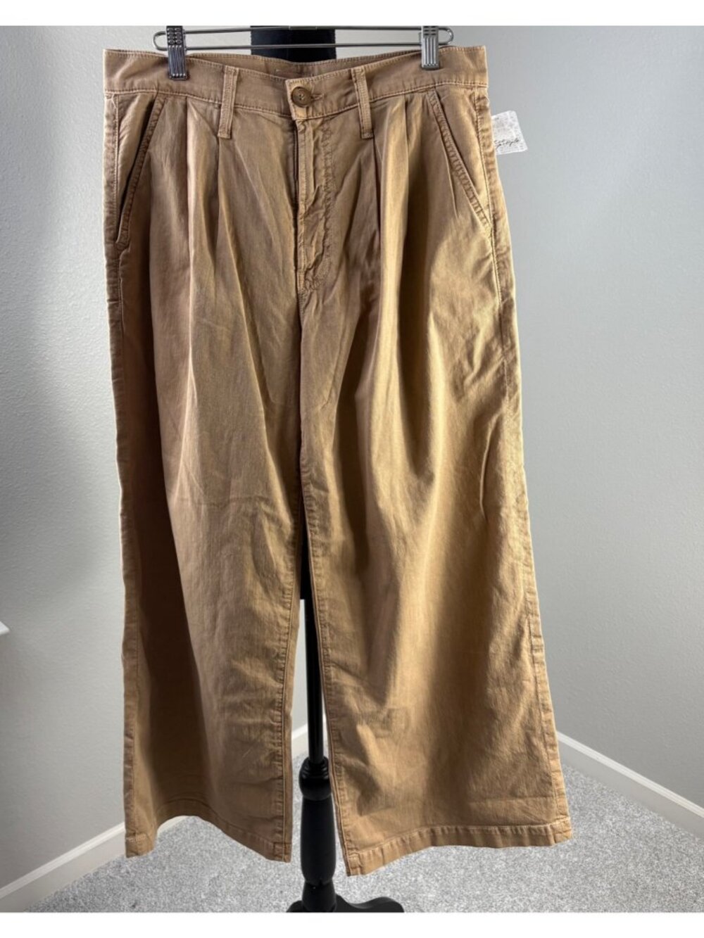 Mother The Pouty Prep Crop Cuff 29 Tan Style 1538-722 New